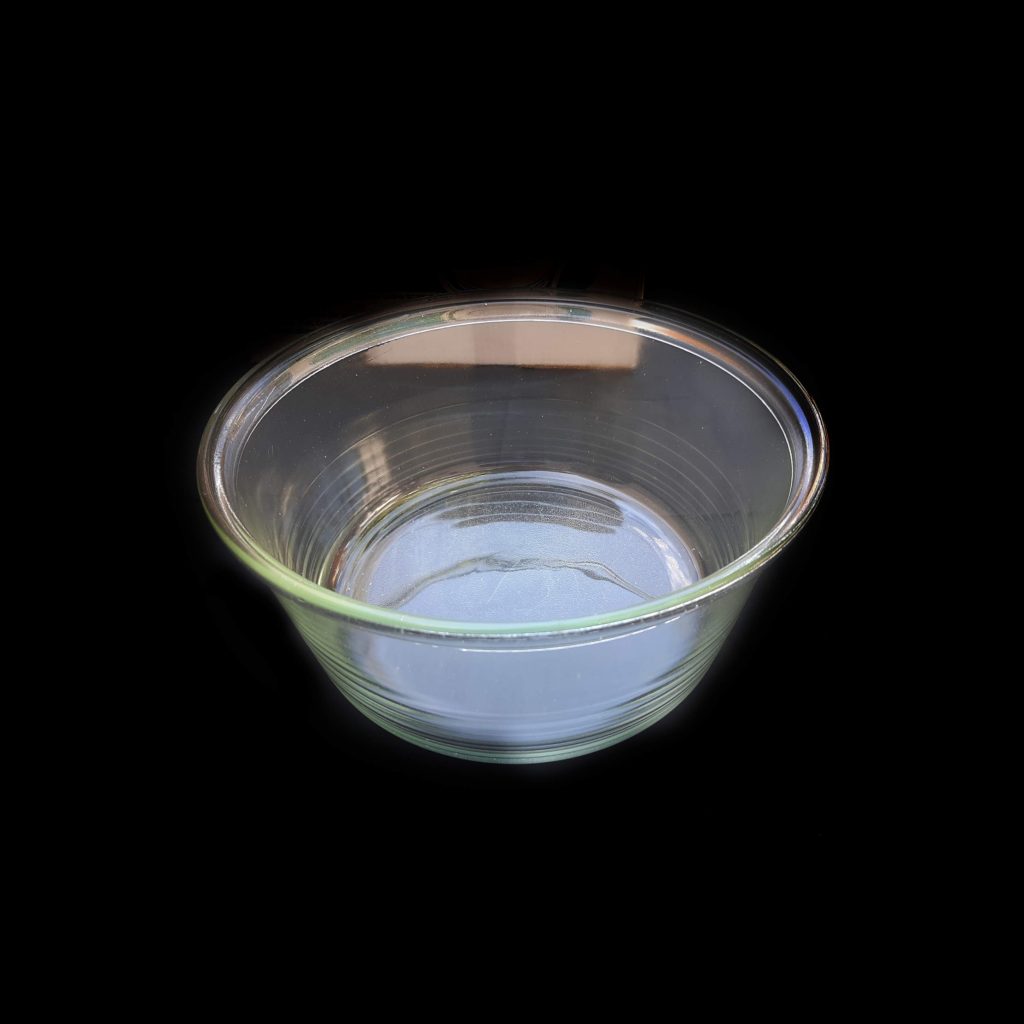 Bowl de vidrio